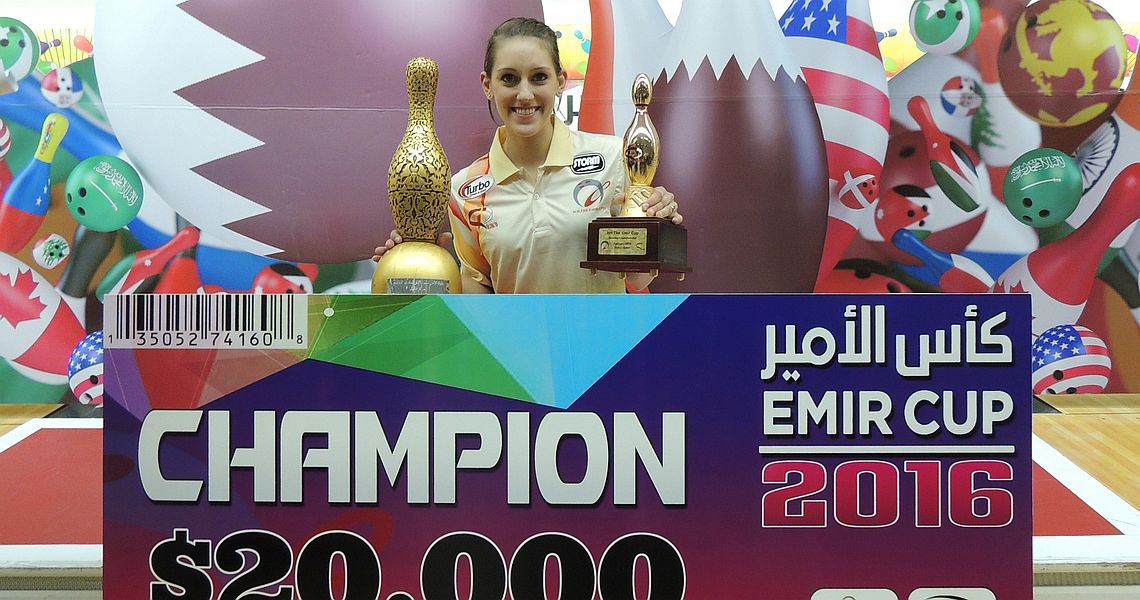 Danielle McEwan rolls on as March Bowler of the Month