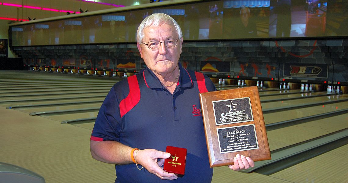 Ohio bowler celebrates 50 years at Open Championships