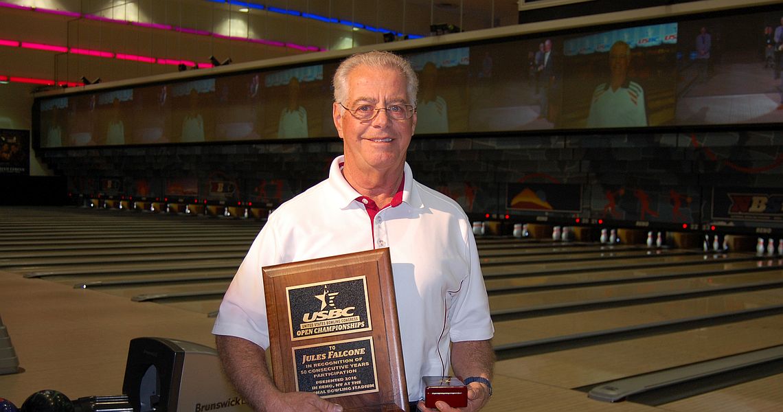 Three bowlers reach 50 years at 2016 USBC Open Championships