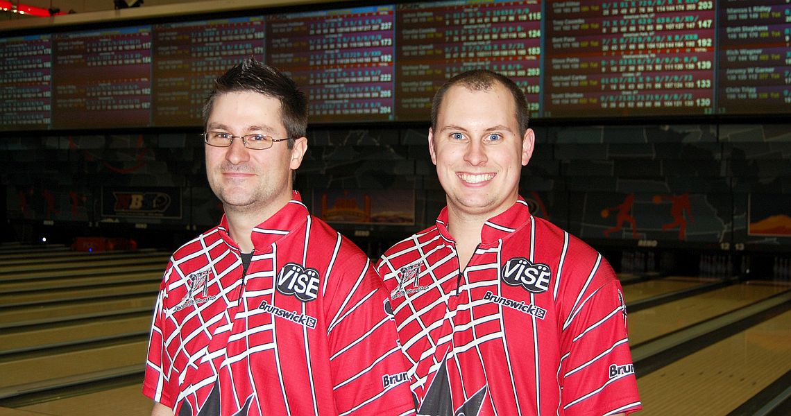 Past champions tie for Doubles lead at 2016 USBC Open Championships