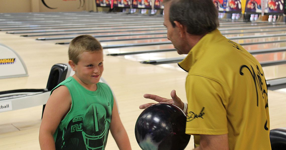 Indiana youth has personal “Pro-Am” with Norm Duke