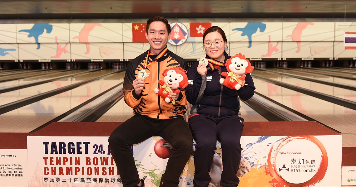 Jung Da Wun, Timmy Tan win gold in Singles at Asian Championships
