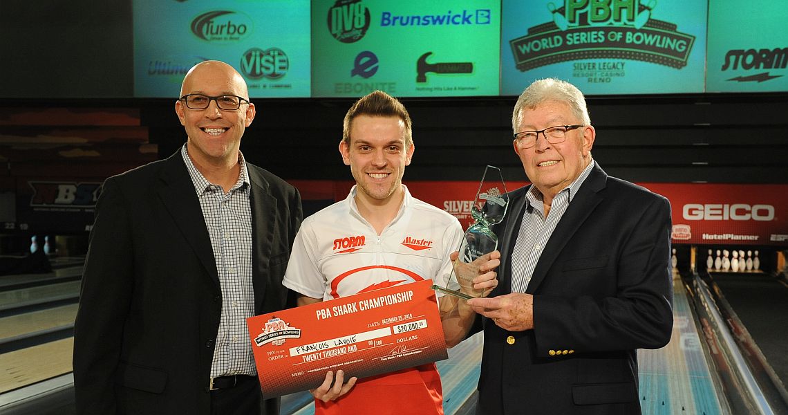 Canadian rookie Francois Lavoie wins PBA Shark Championship