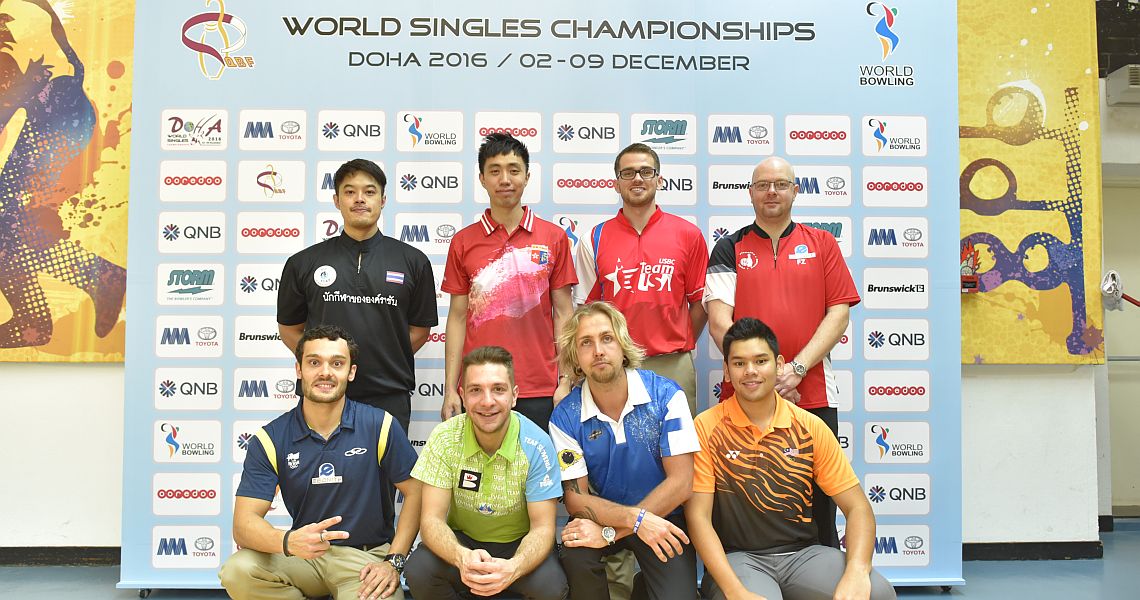 Eight men survive Group Phase 1 at World Singles Championships
