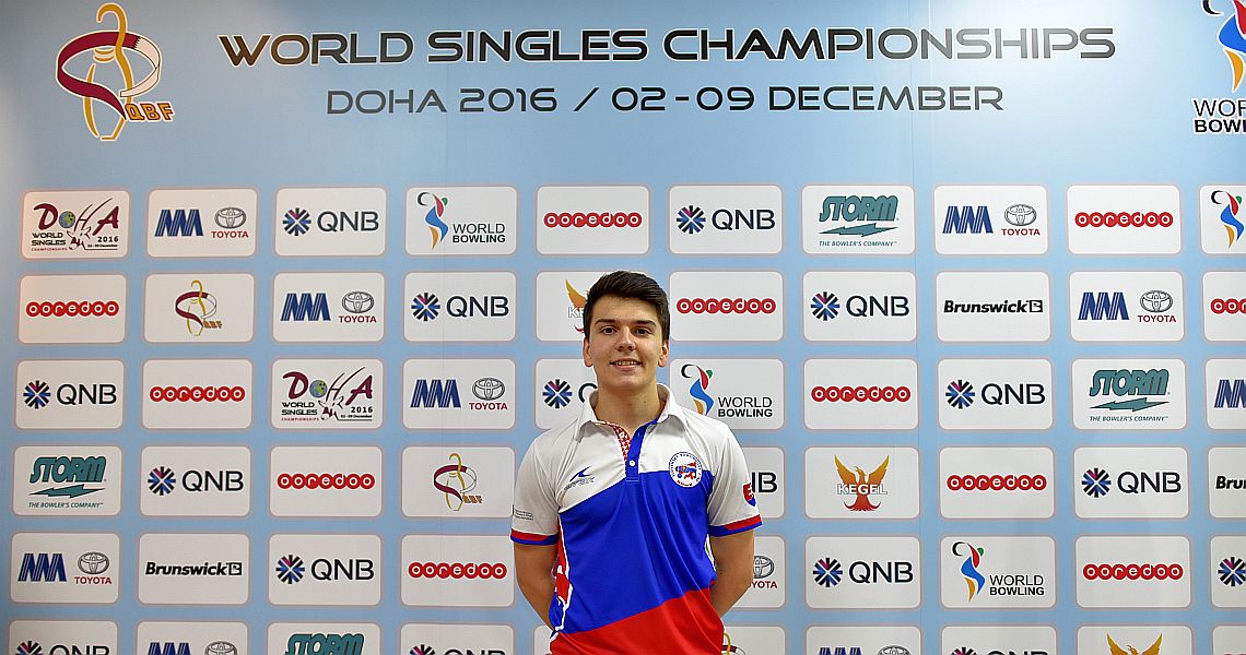 Slovakia’s Tomas Vrabec takes early lead in World Singles Championships
