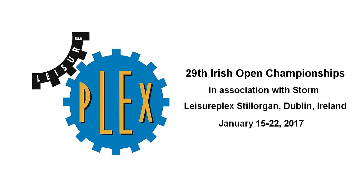 29th Irish Open Championships to start on Sunday, Jan. 15