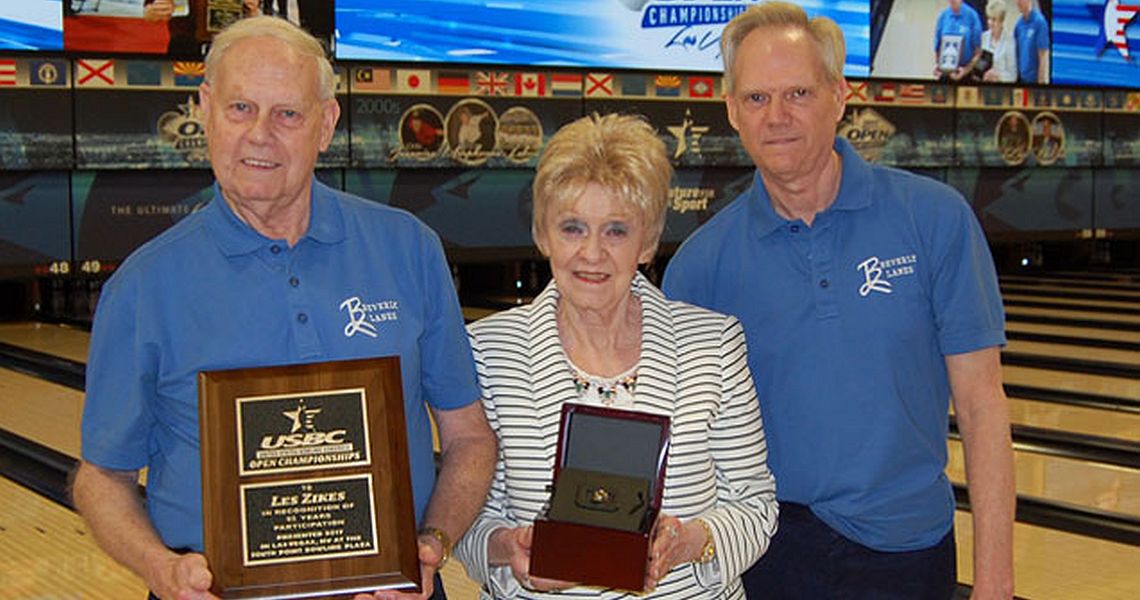 Les Zikes celebrates 65 years at USBC Open Championships