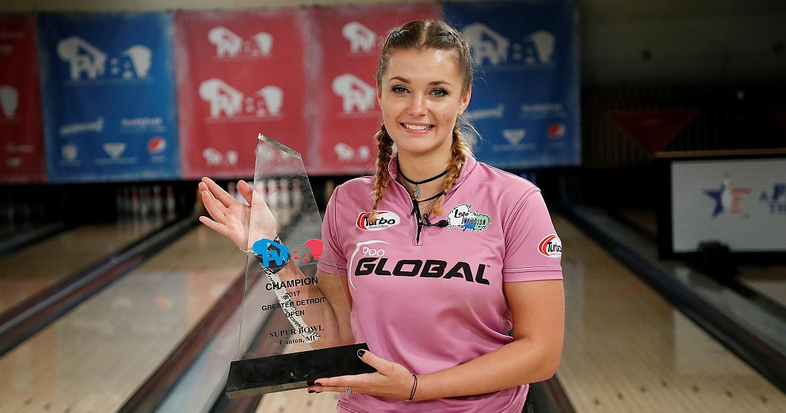 Daria Pajak wins first title at PWBA Greater Detroit Open