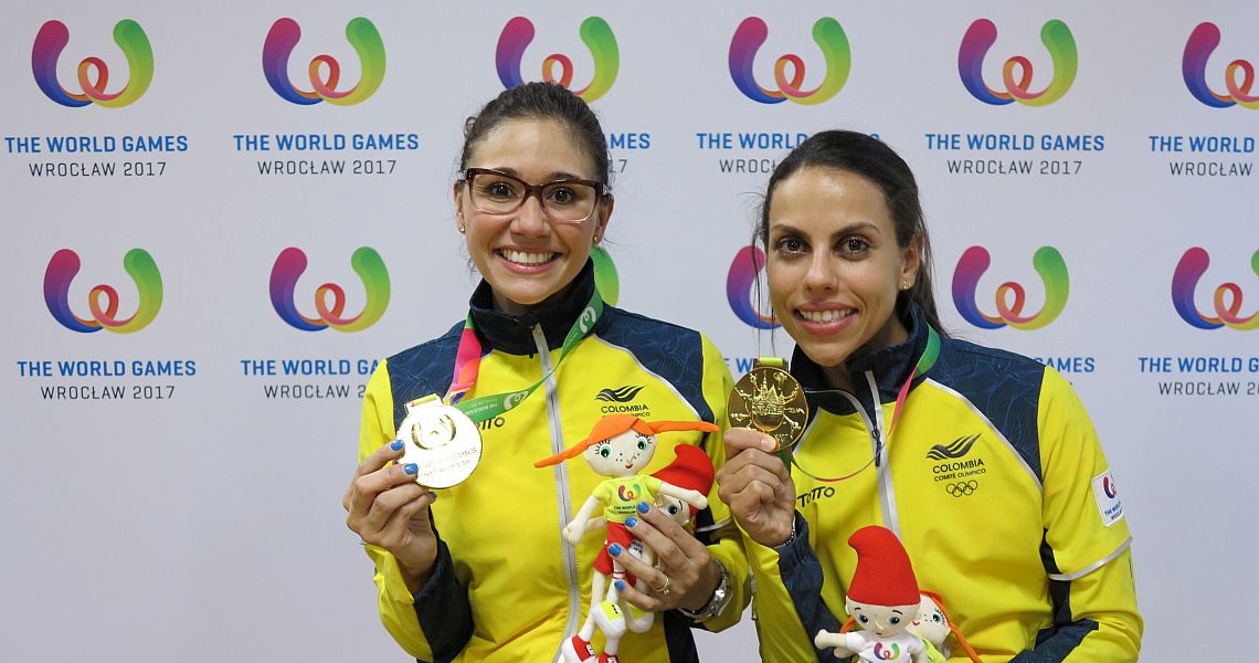 Guerrero, Restrepo win first gold for Colombian women in Doubles