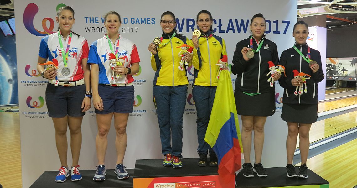 Colombia wins gold in all-PABCON Women’s Doubles finals
