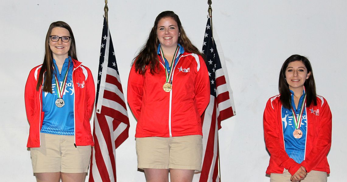 U.S. girls sweep medals in U21 division at PABCON Youth
