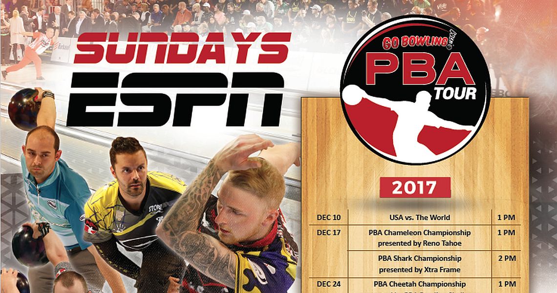 PBA’s 38th year of ESPN coverage begins Sunday, December 10