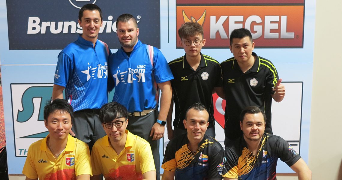 Chinese Taipei spinners take the early lead in Men’s Doubles Preliminaries