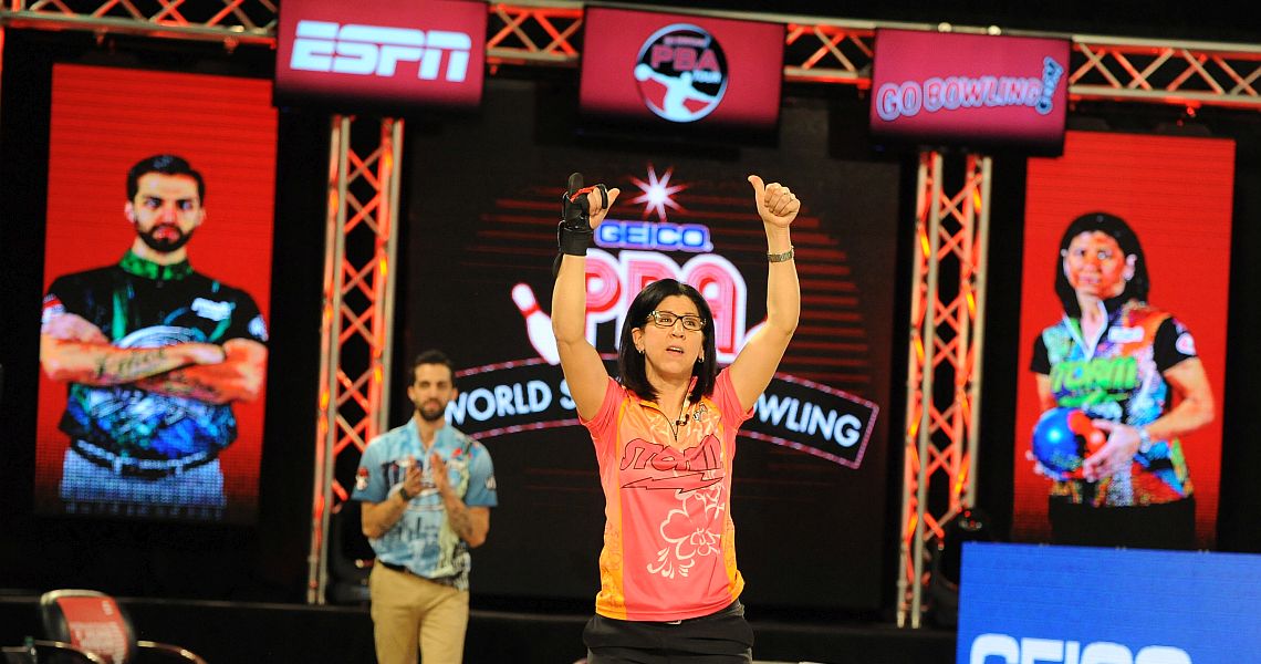 Liz Johnson becomes second woman to win PBA Tour title