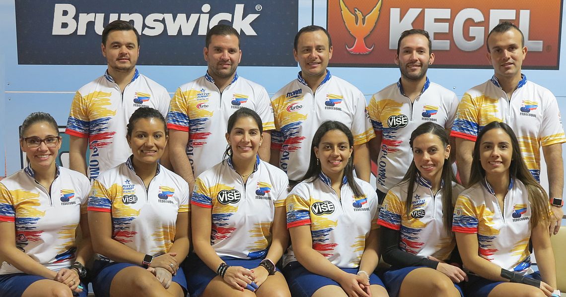 Colombian women and men lead squad 2 in five-player Team event