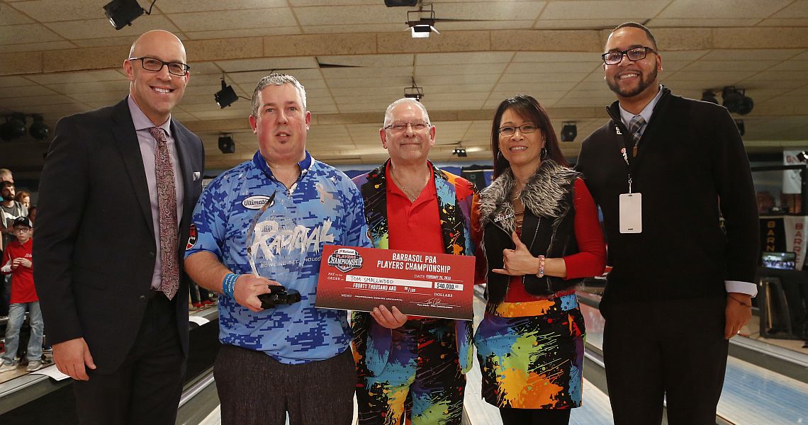 Tom Smallwood captures Barbasol PBA Players Championship title