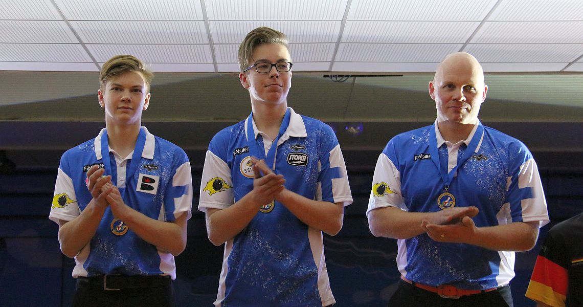 Finland starts 31st European Youth Championships with victory in Boys’ Doubles