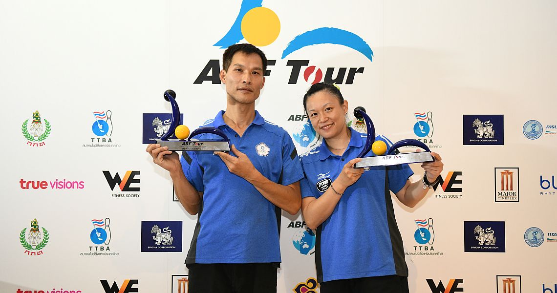 Chinese Taipei’s Lin, Wang sweep titles in ABF Tour Thailand leg