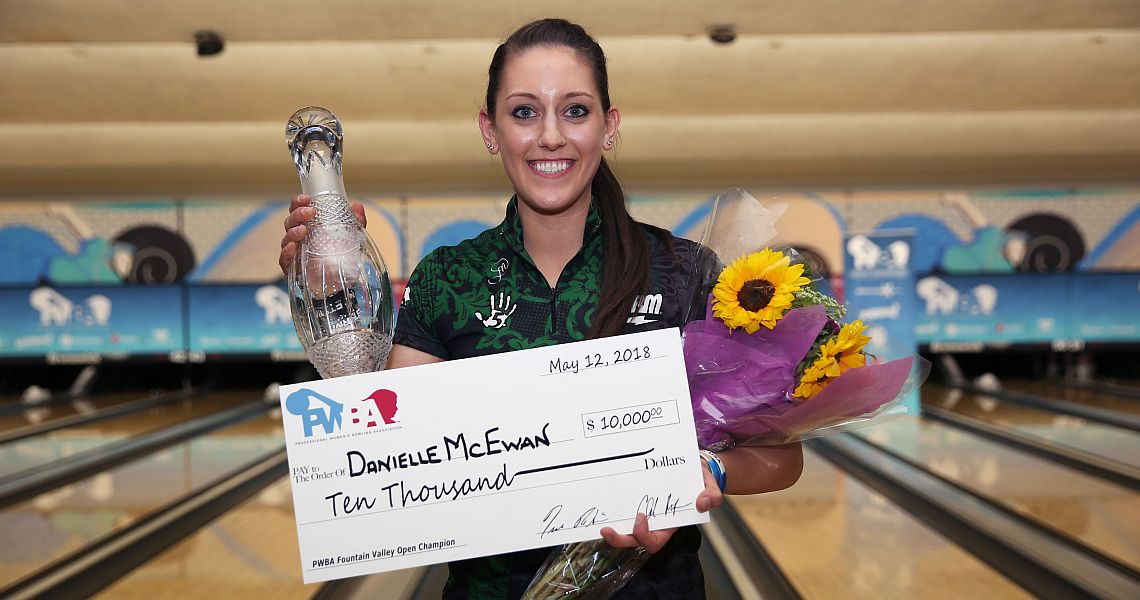 Danielle McEwan wins 2018 PWBA Fountain Valley Open