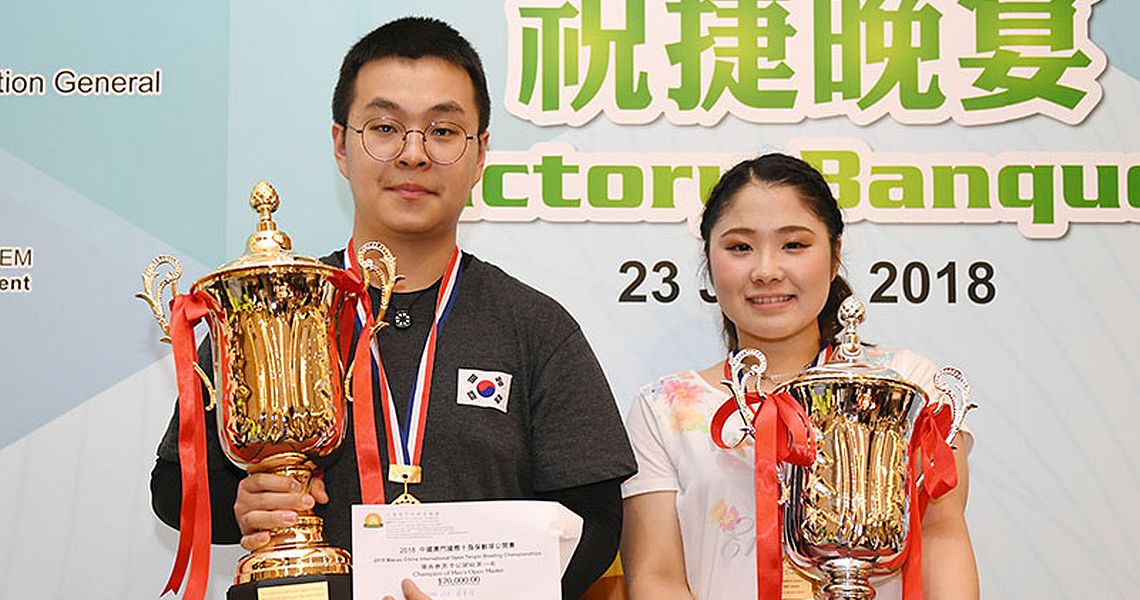 Pak Kyung Rok, Misaki Mukotani win Macau China Open from top seed