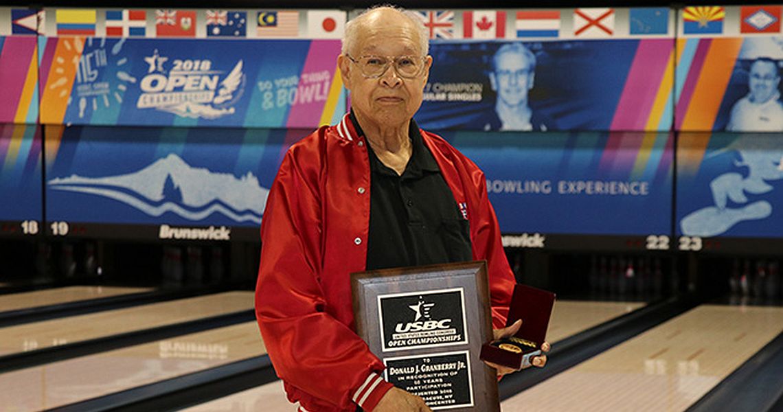 Two bowlers reach milestones at 2018 USBC Open Championships