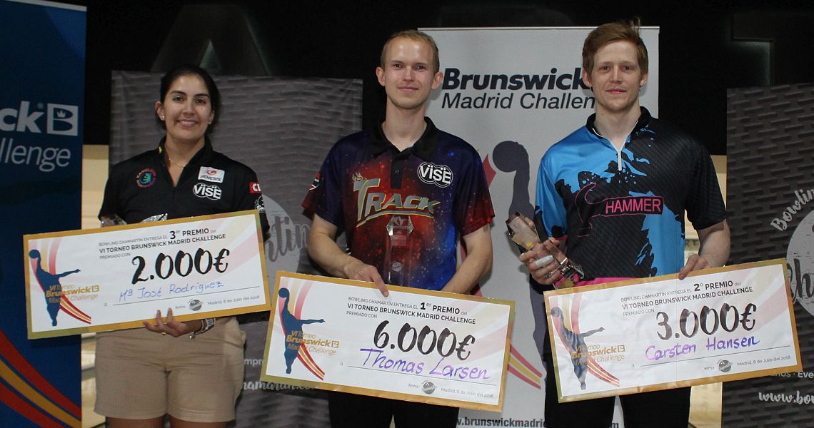 Larsen defeats Hansen to win his fifth EBT title in Brunswick Madrid Challenge