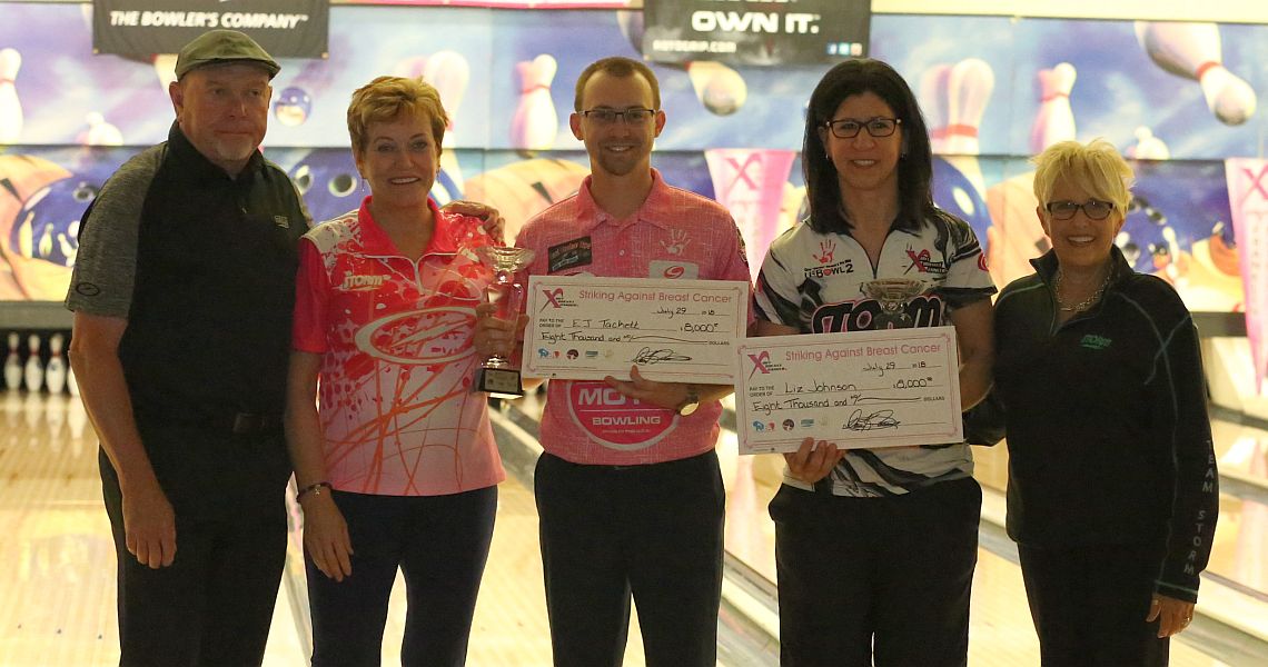 EJ Tackett, Liz Johnson win PBA-PWBA Storm SABC Mixed Doubles