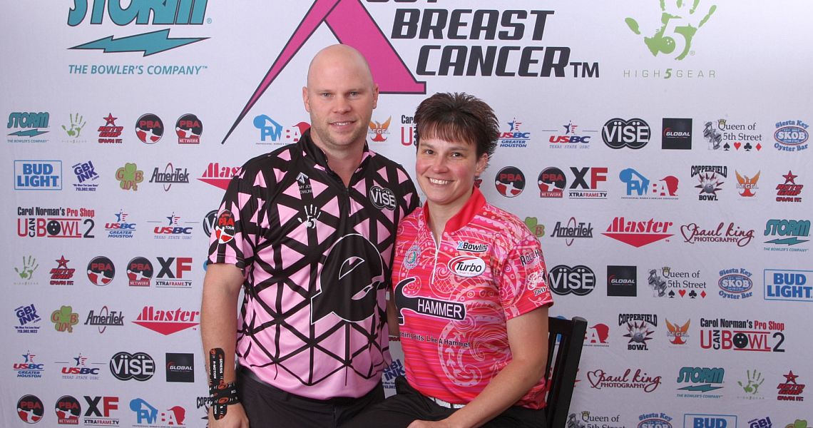 Pluhowsky-Jones are early leaders in PBA-PWBA Storm SABC Mixed Doubles