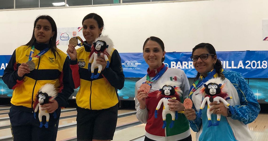 Rocio Restrepo, Luis Rovaina win Masters gold at CACG Barranquilla 2018