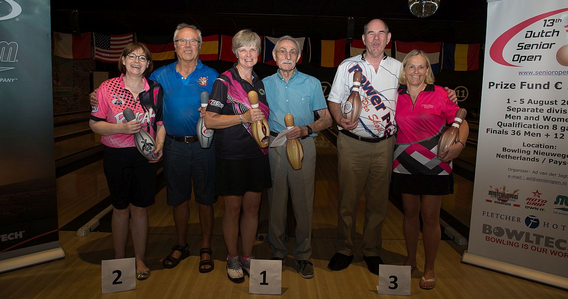 Kimberley Oakley, Frank Stander triumph in 13th Dutch Senior Open 2018