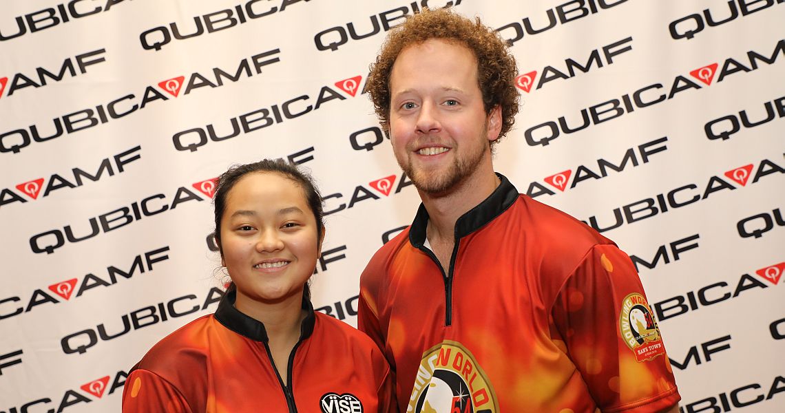 Troup, Pramanik lead top 8 into match play at QubicaAMF World Cup