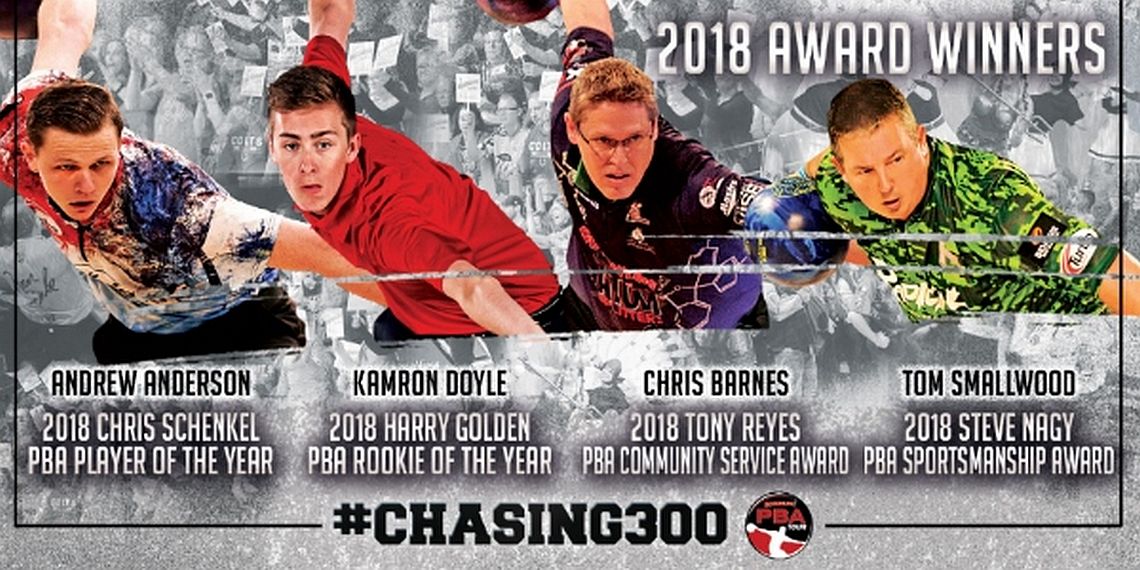 Andrew Anderson, Kamron Doyle win 2018 PBA top player honors