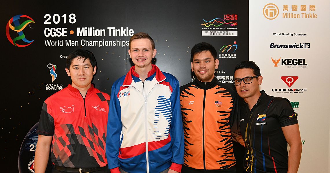 Andrew Anderson takes commanding lead in Singles at World Men Championships
