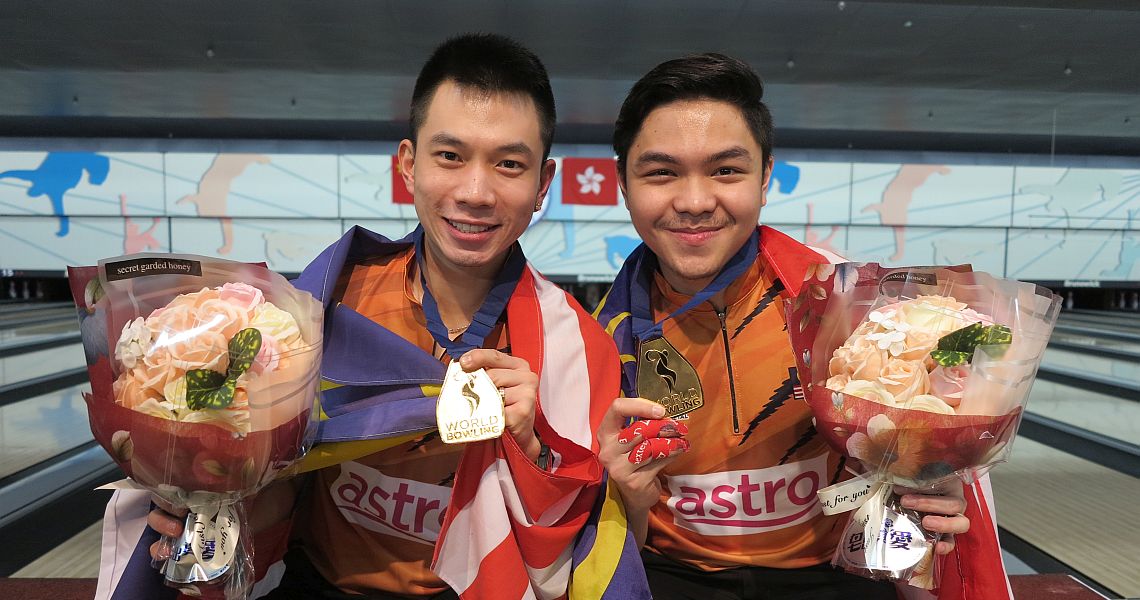 Ang & Hakim win second gold for Malaysia in Doubles at World Men Championships